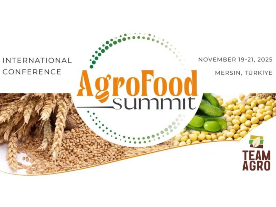 19–21 Kasım 2025 tarihlerinde Mersin’de AgroFood Summit 2025 fuarındayız!